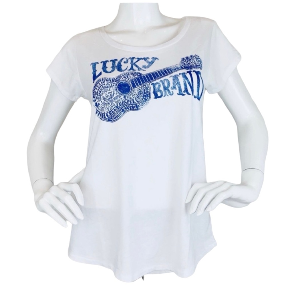 Lucky Brand Lightweight Graphic Short Sleeve T-shirt - Picture 6 of 7